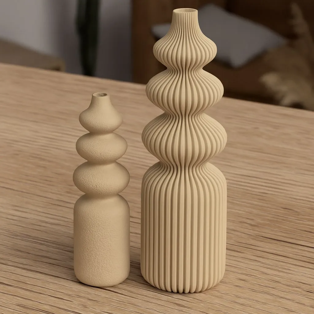 Kizuna Vase (Beige Combo)