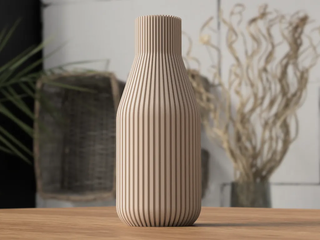 Hikari Vase (Beige (Large))